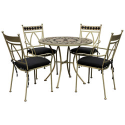 LG Outdoor Marrakech 4-Seater Outdoor Dining Set